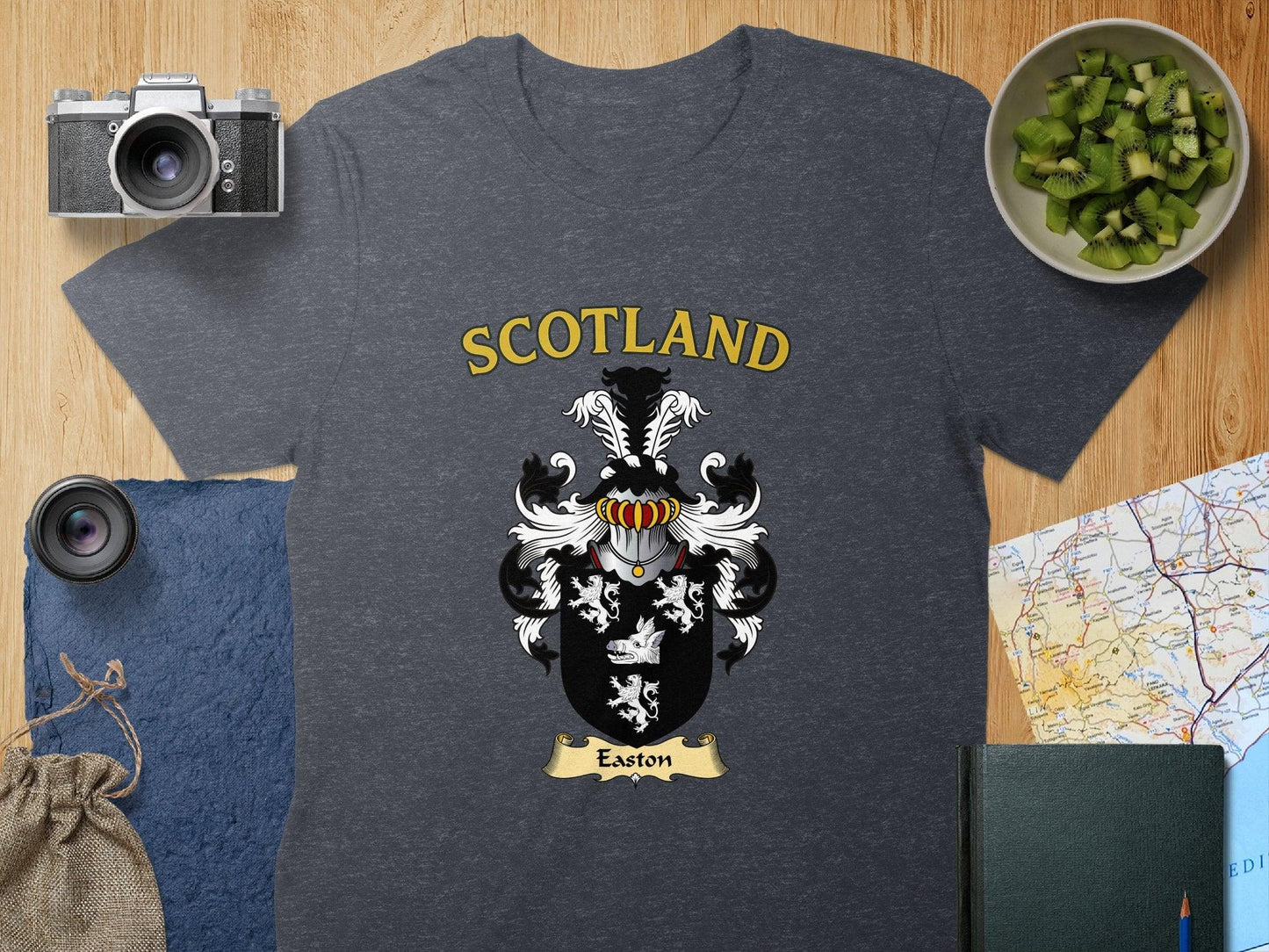 Scotland Easton Family Crest Heritage Graphic T-Shirt product