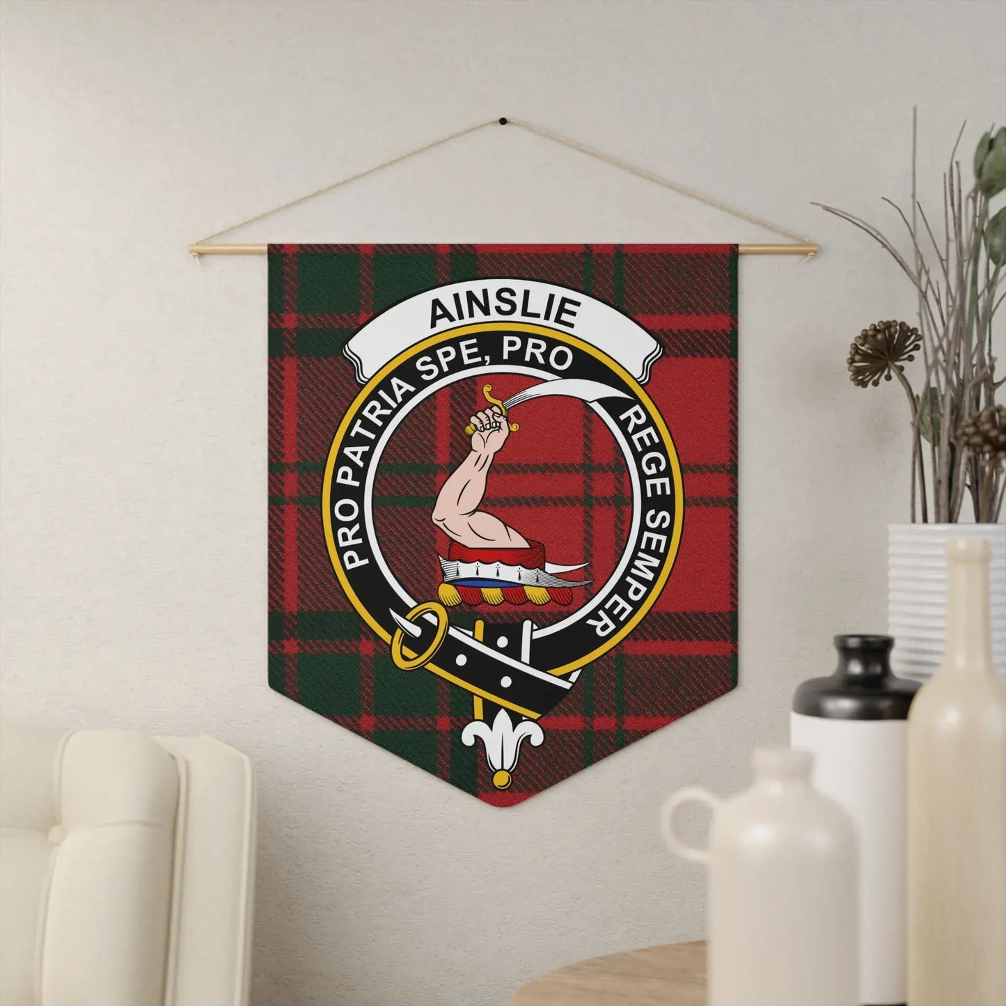 Ainslie Pro Patria Spe Pro Rege Semper Banner product