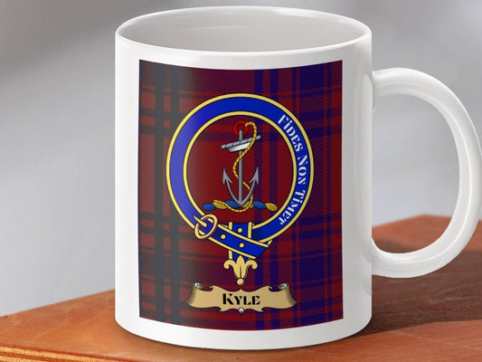 Personalized Clan Kyle Crest Ceramic Mug product