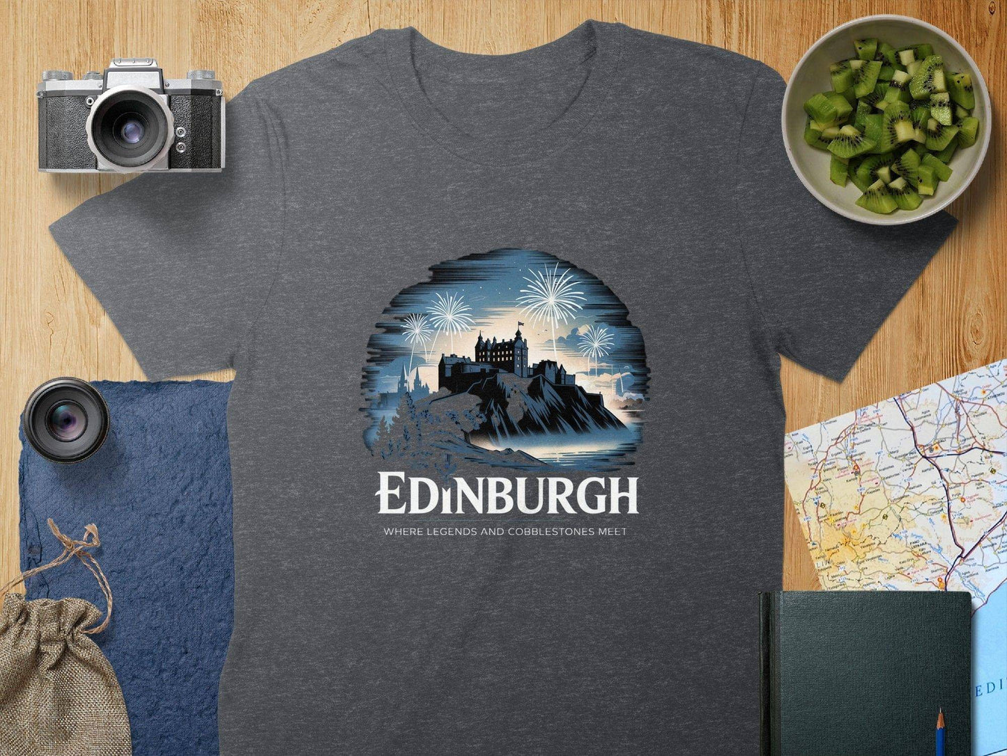 Edinburgh Legends and Cobbles Meet T-shirt product
