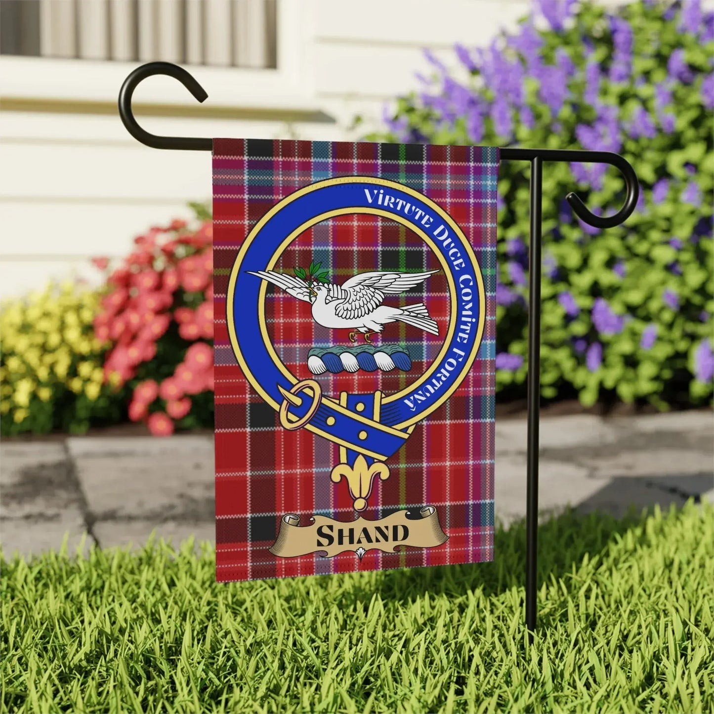 Virtute Dureco Comittee Shand Flag Outdoor Decoration product type