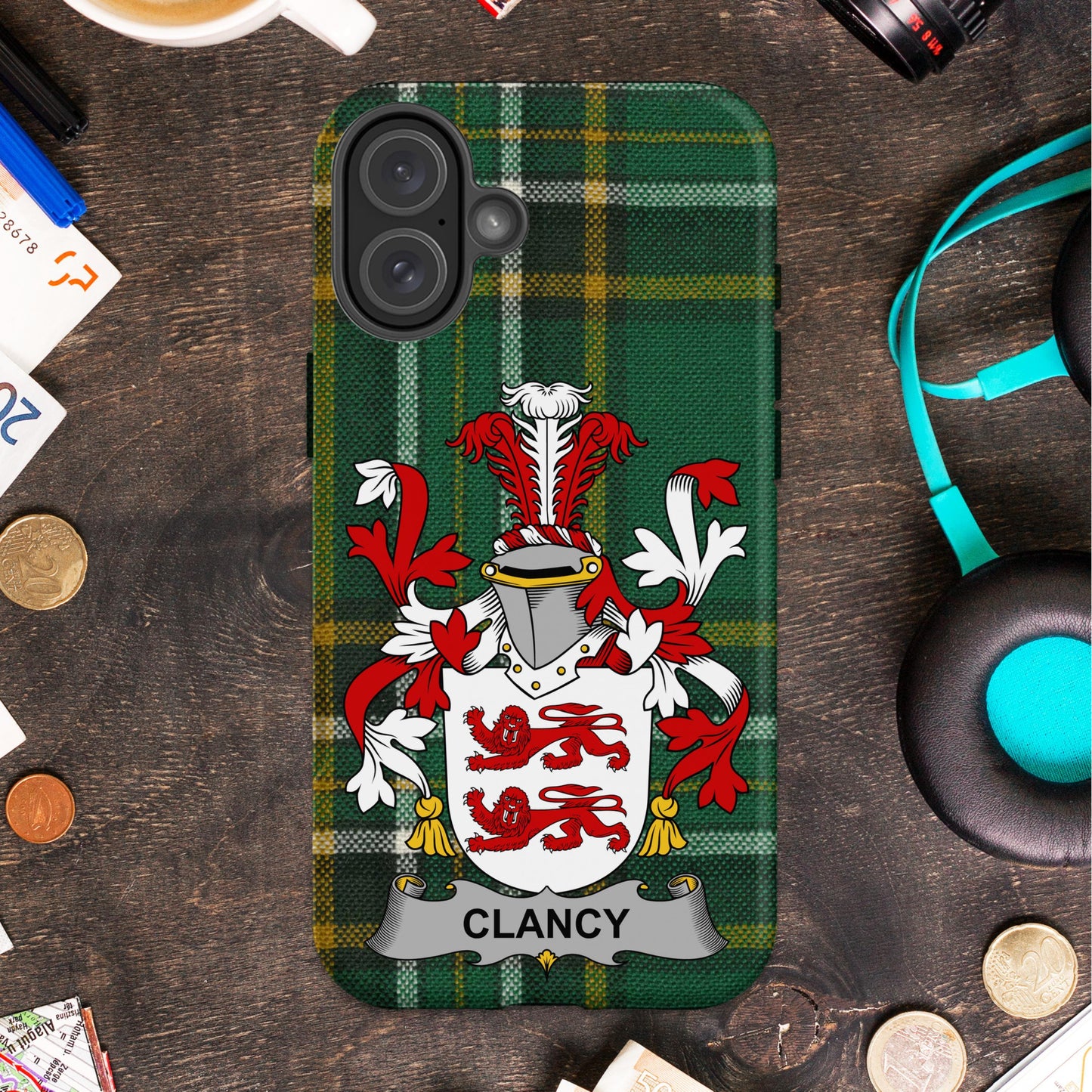 Custom Clancy Family Crest Phone Case product