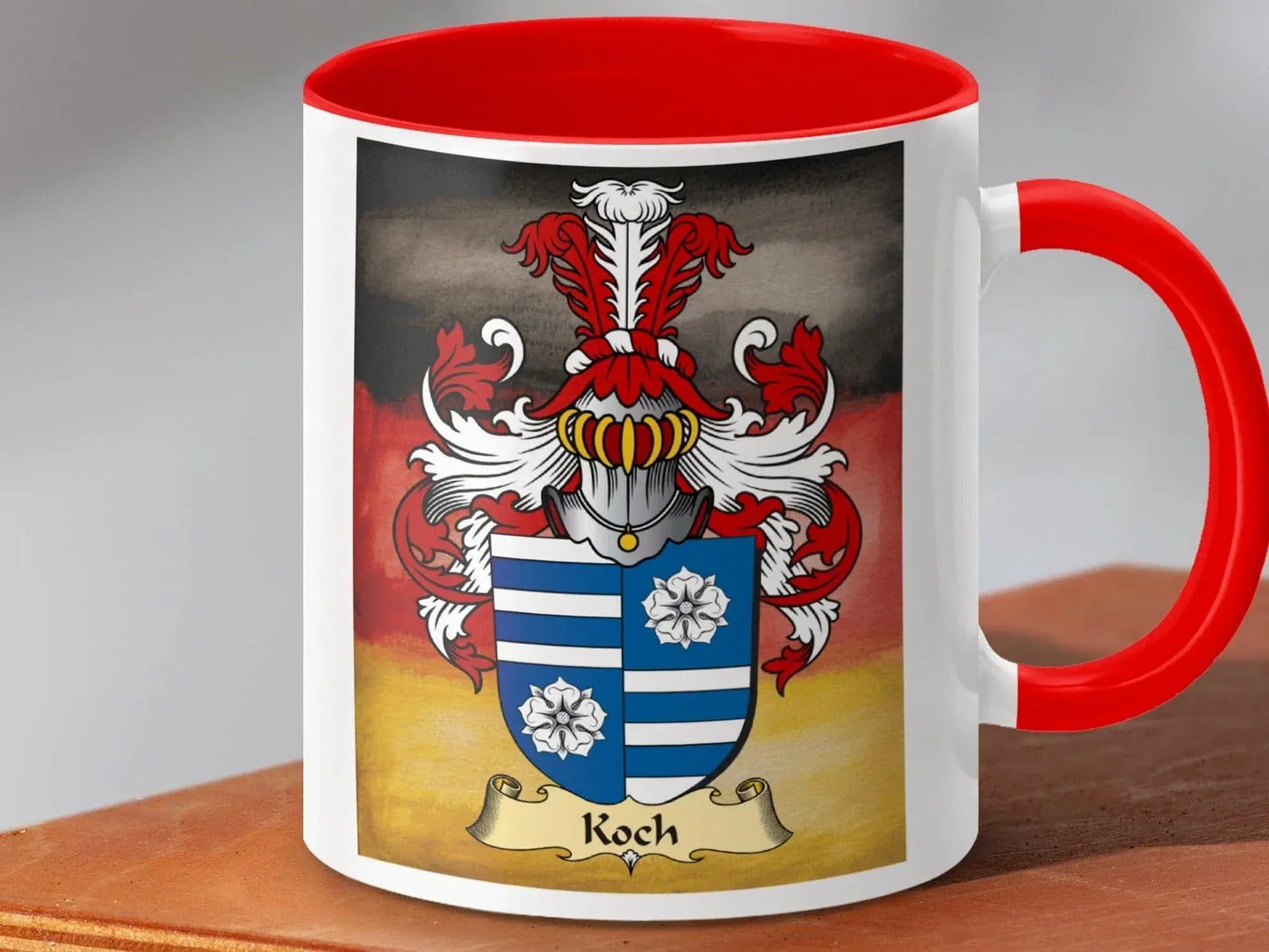 Family Heritage Crest Koch Emblem Mug product