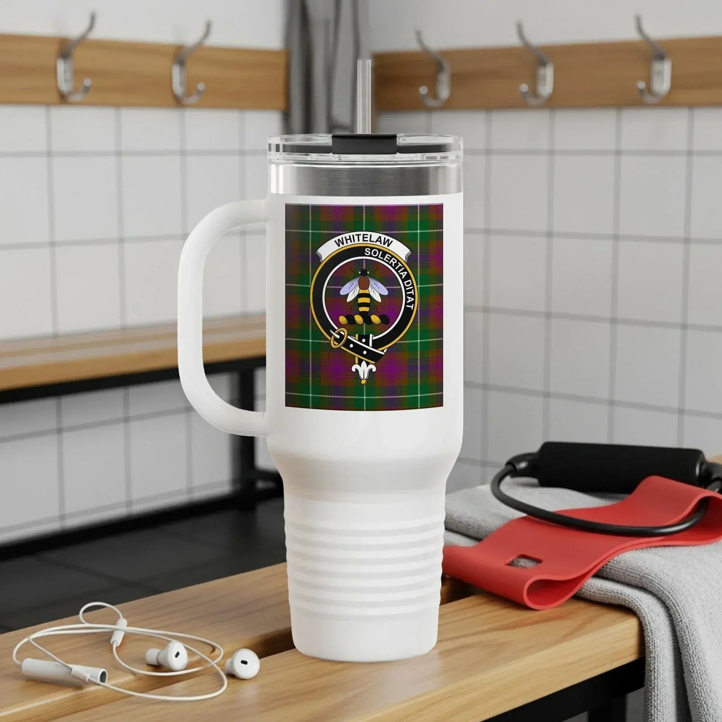 Whitelaw Modern Scottish Clan Tartan Travel Mug product