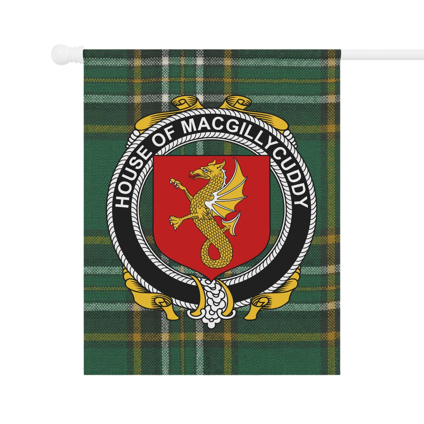 House of Macgillycuddy Plaid Pattern Banner Decor