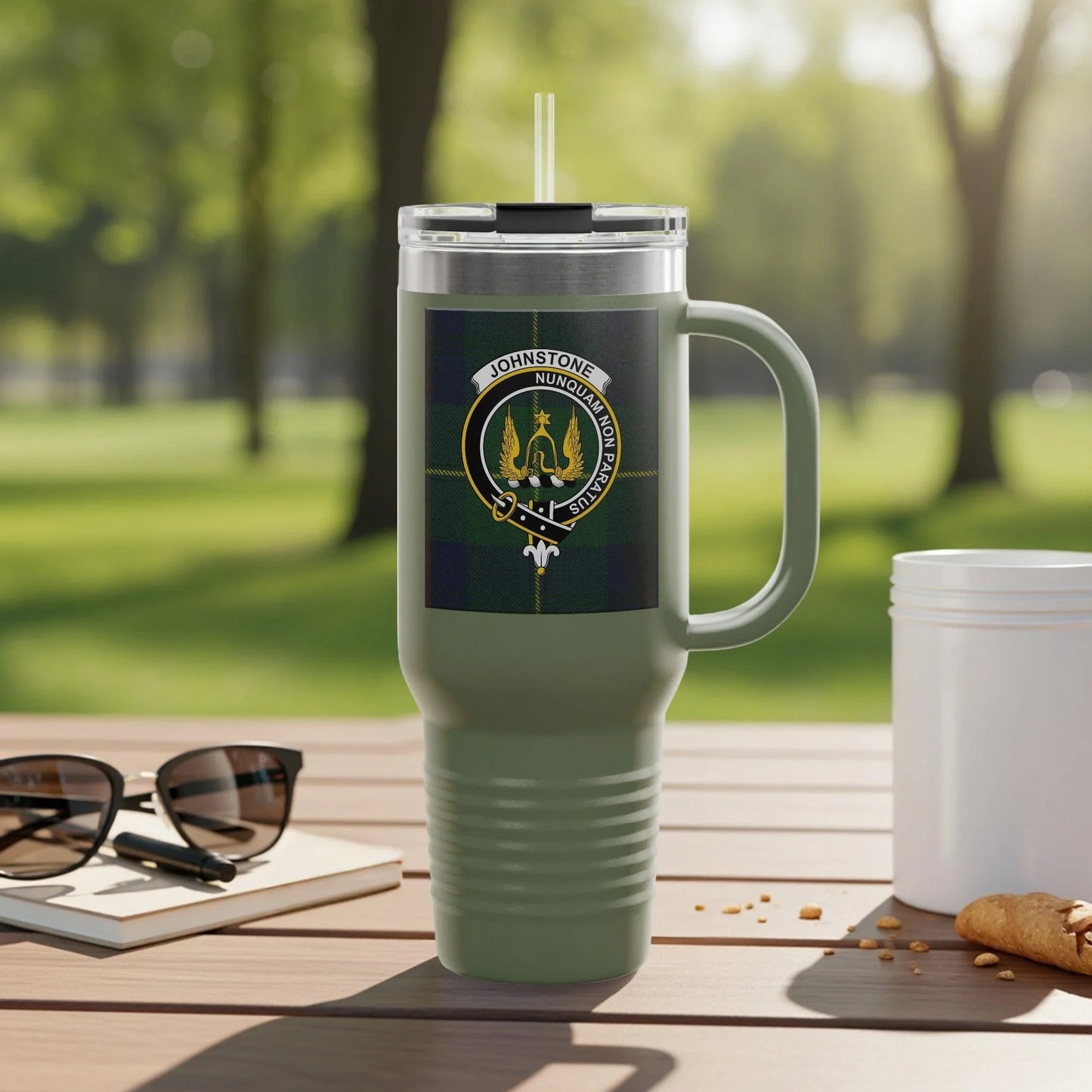 Johnstone Autobody Large Green Travel Mug product
