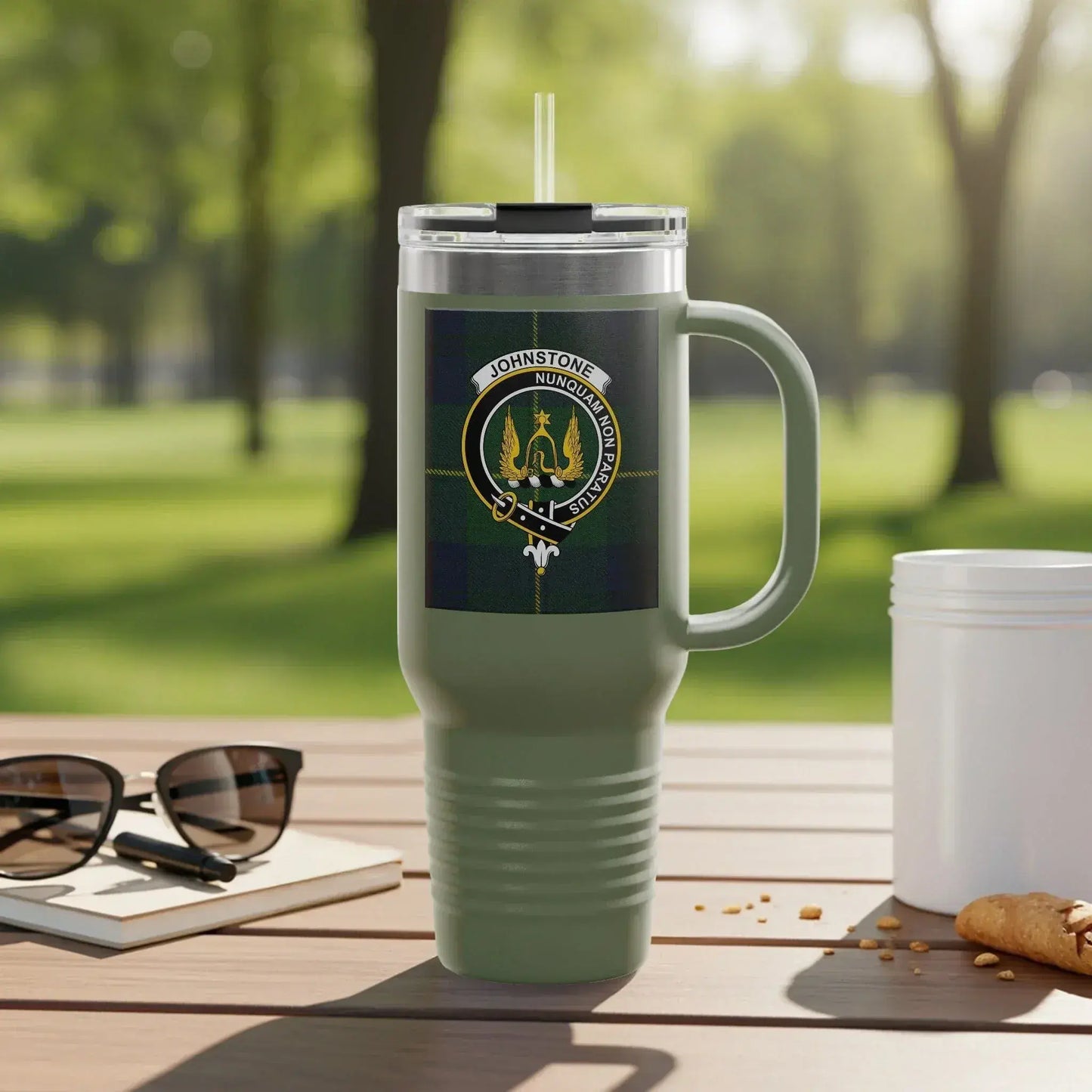 Johnstone Autobody Large Green Travel Mug product