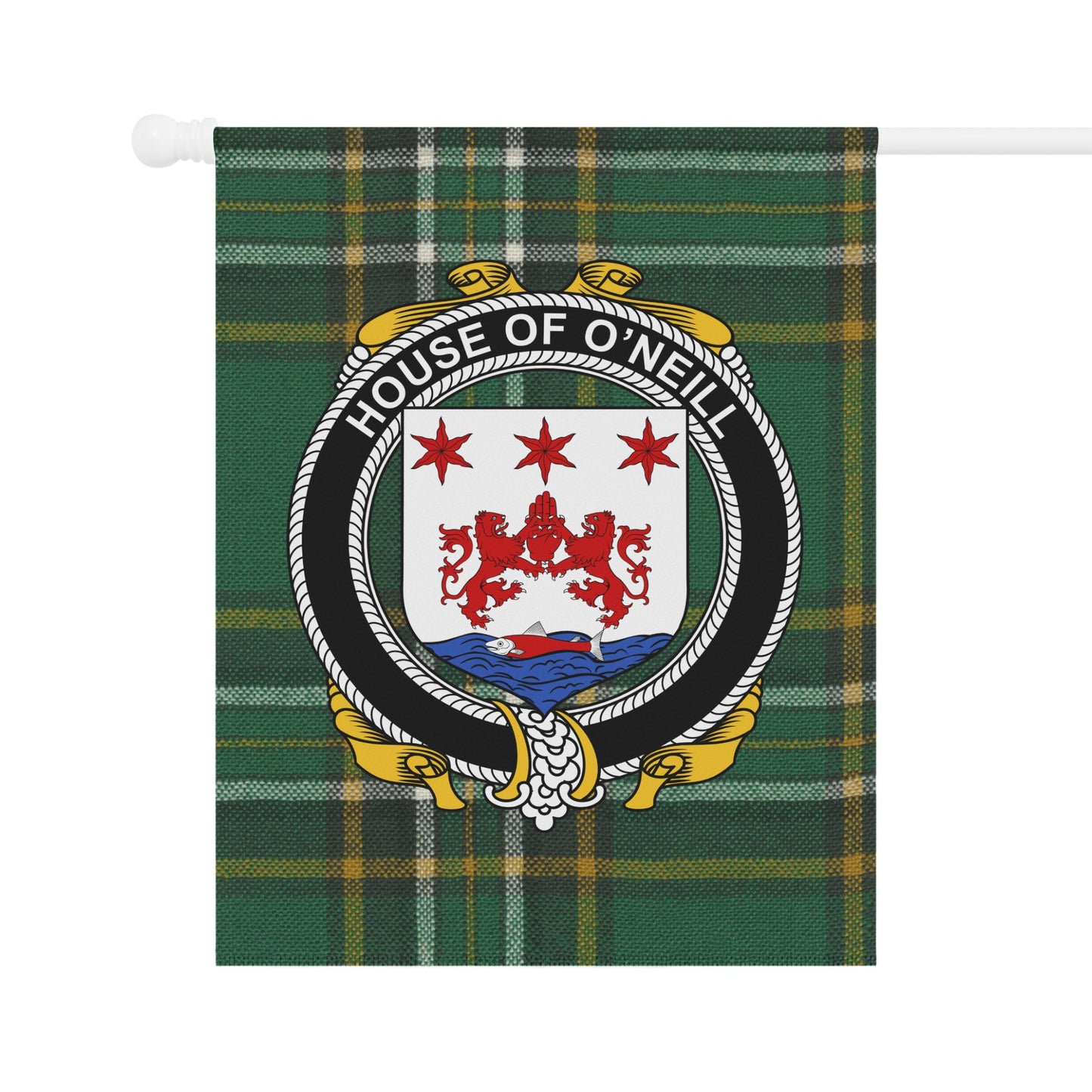 House of O'Neill Clan Crest Wall Banner Flag Decor