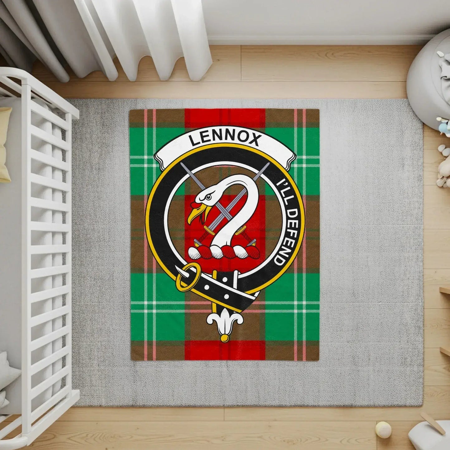 Lennox Crest Design I'll Defend Emblem Stylish product