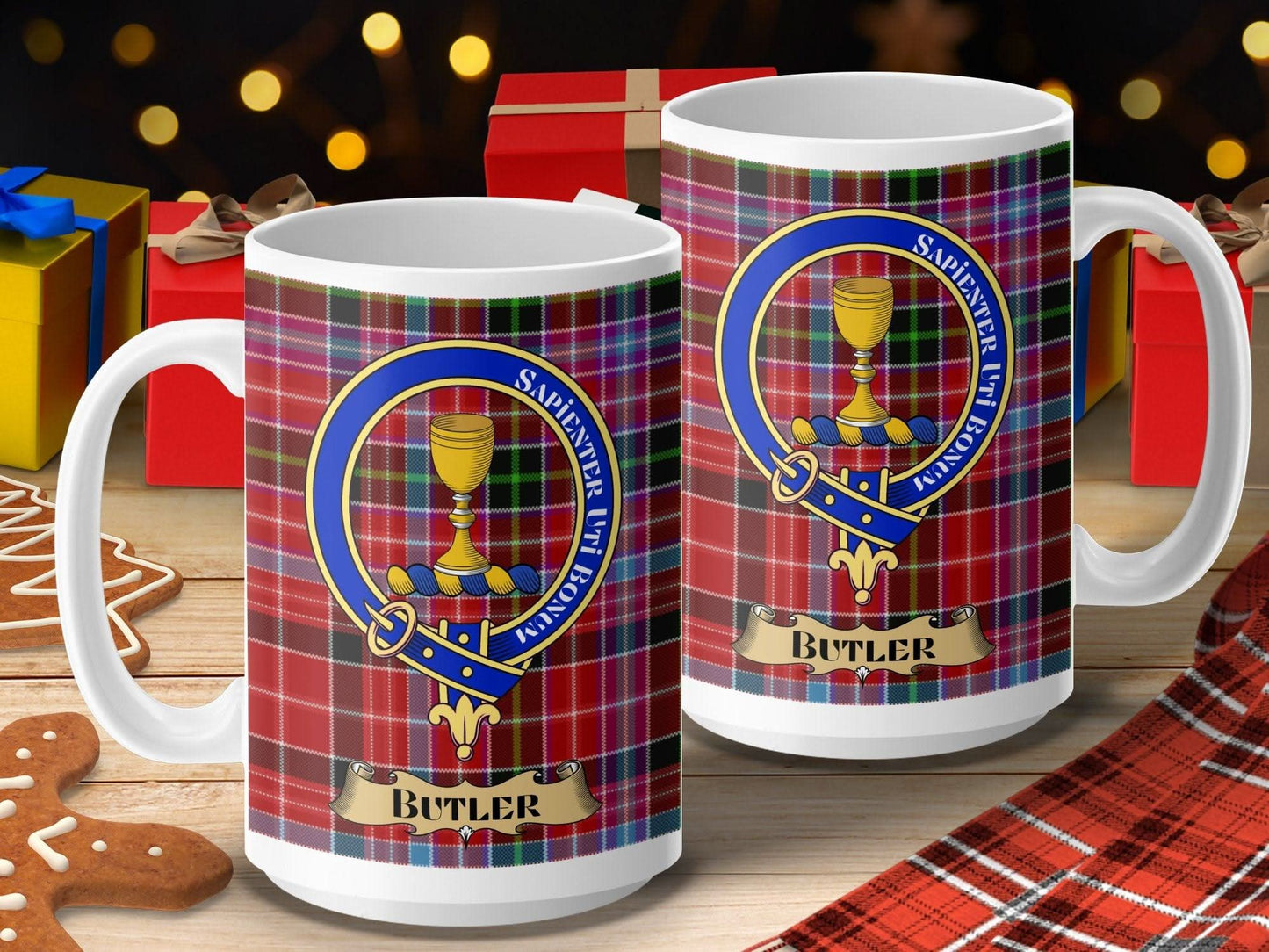 Butler Tartan Design Coffee and Tea Mug product