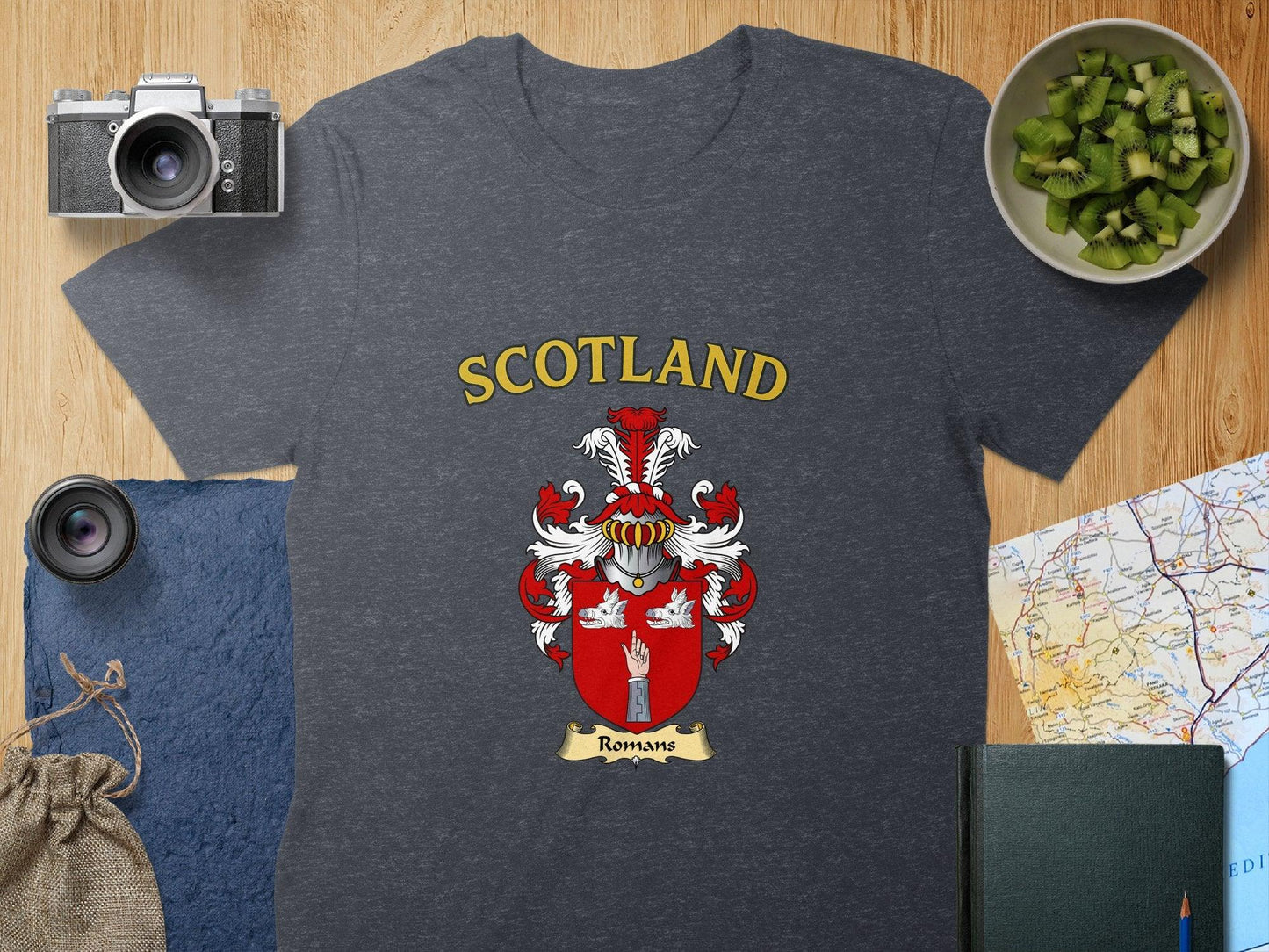 Scotland Printed Graphic Design T-shirt product type