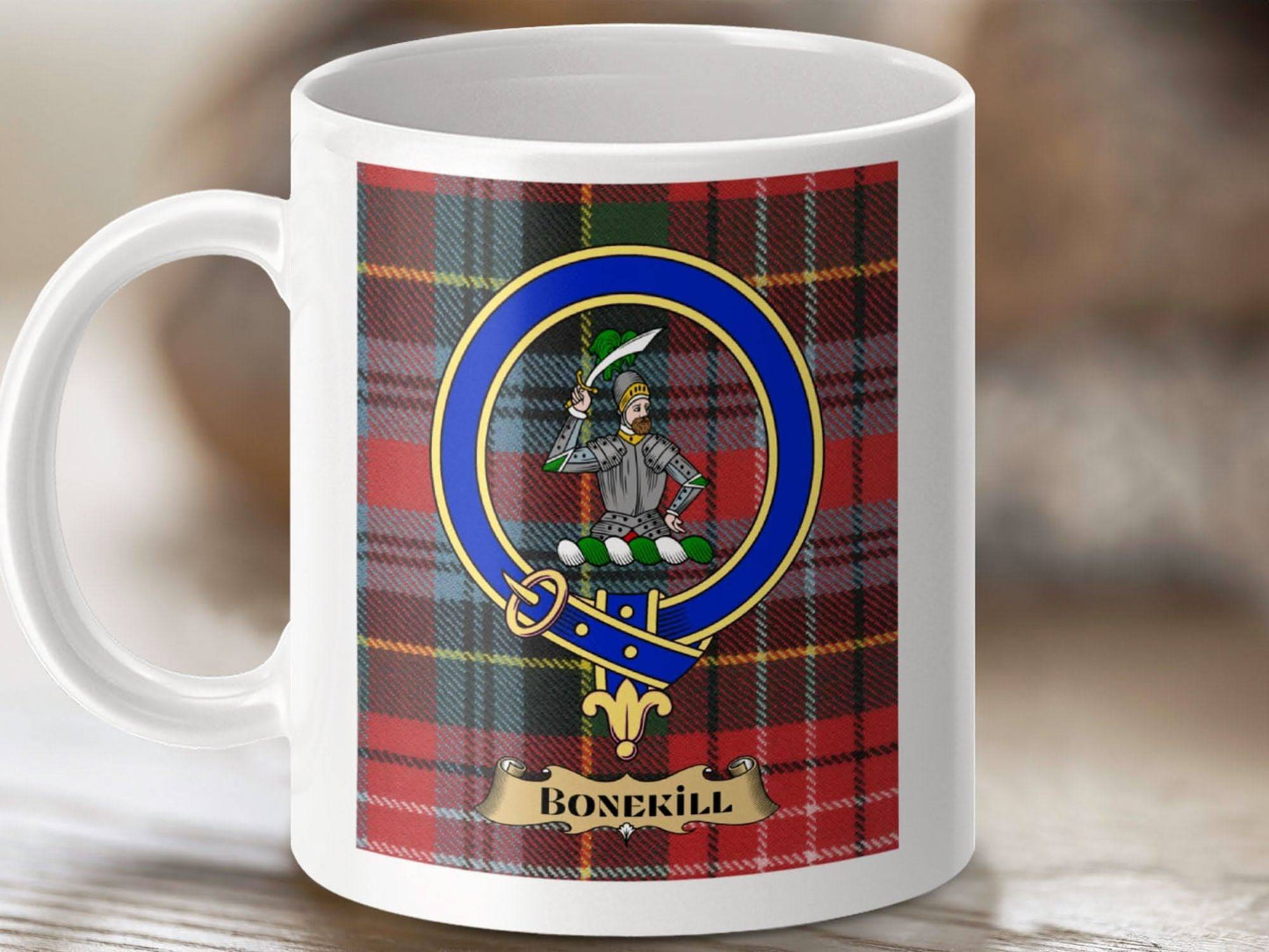 Bonekill Scottish Tartan Plaid Coffee Mug product type
