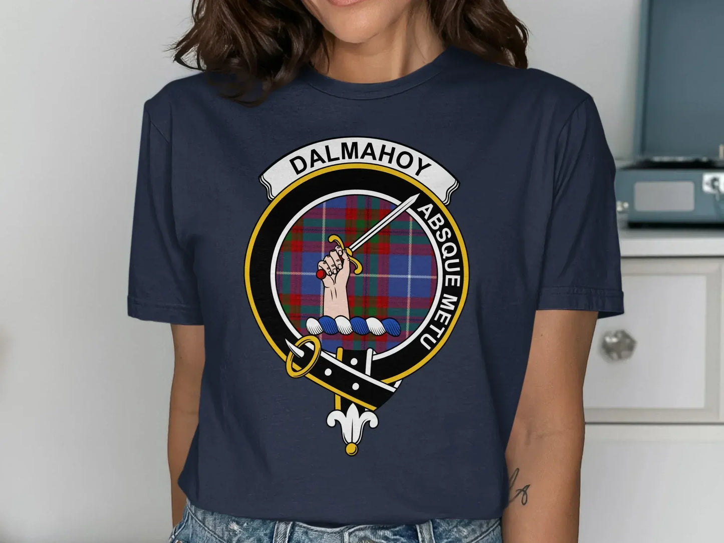 Dalmahoy Absque Metu Crest Graphic T-shirt product