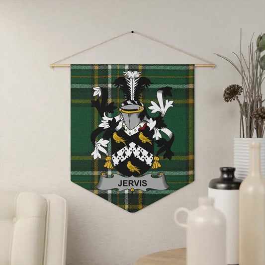 Custom Jervis Family Crest Wall Hanging product type