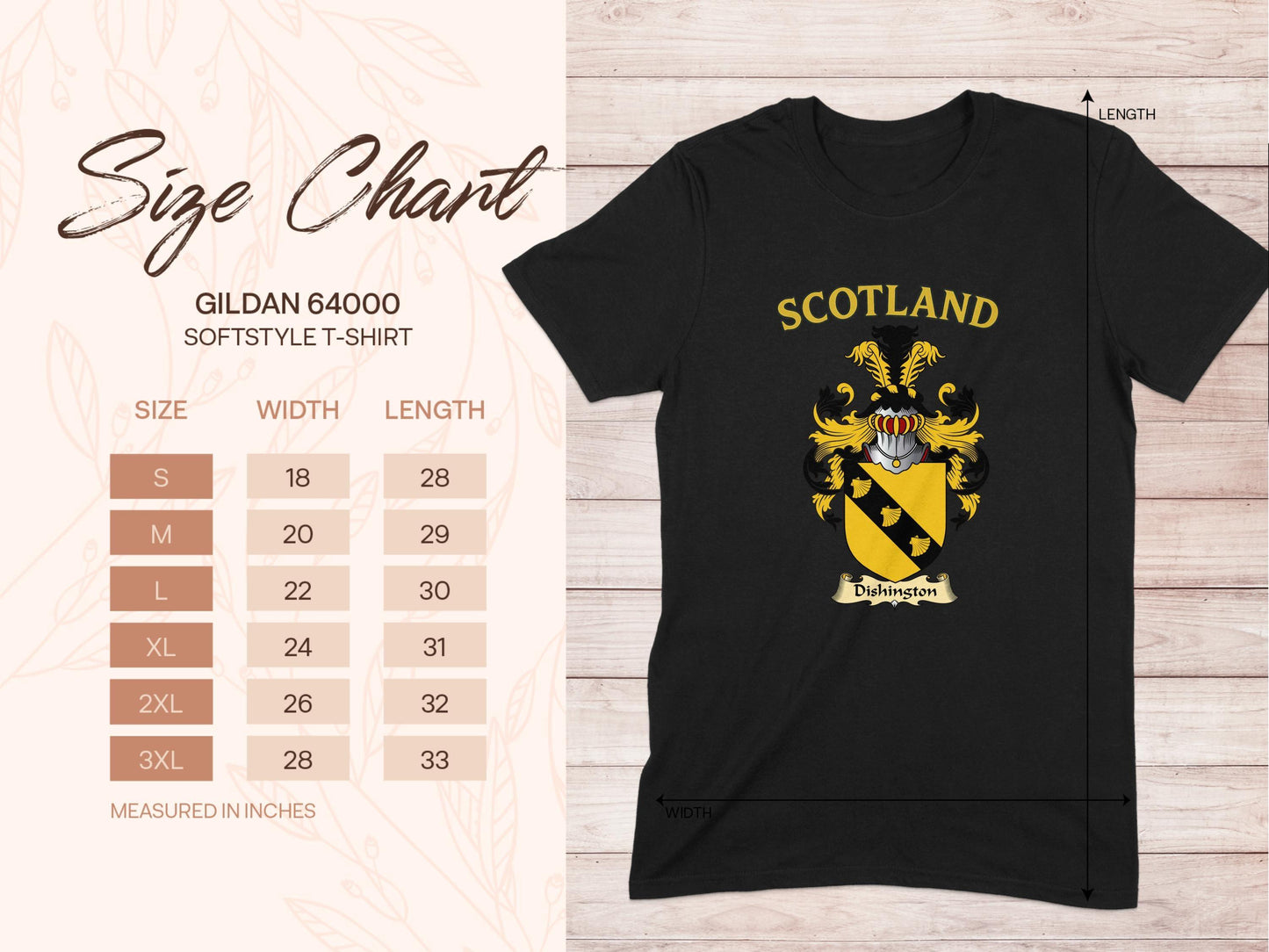 Scotland Coat of Arms Graphic T-shirt product type