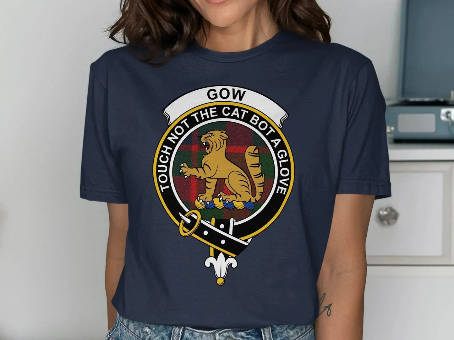 Touch Not The Cat Bot A Glove Crest T-shirt product