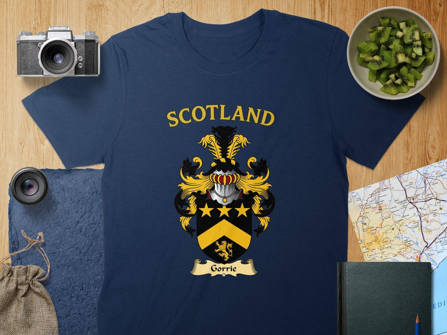 Scotland Corrie Family Crest Graphic Tee product