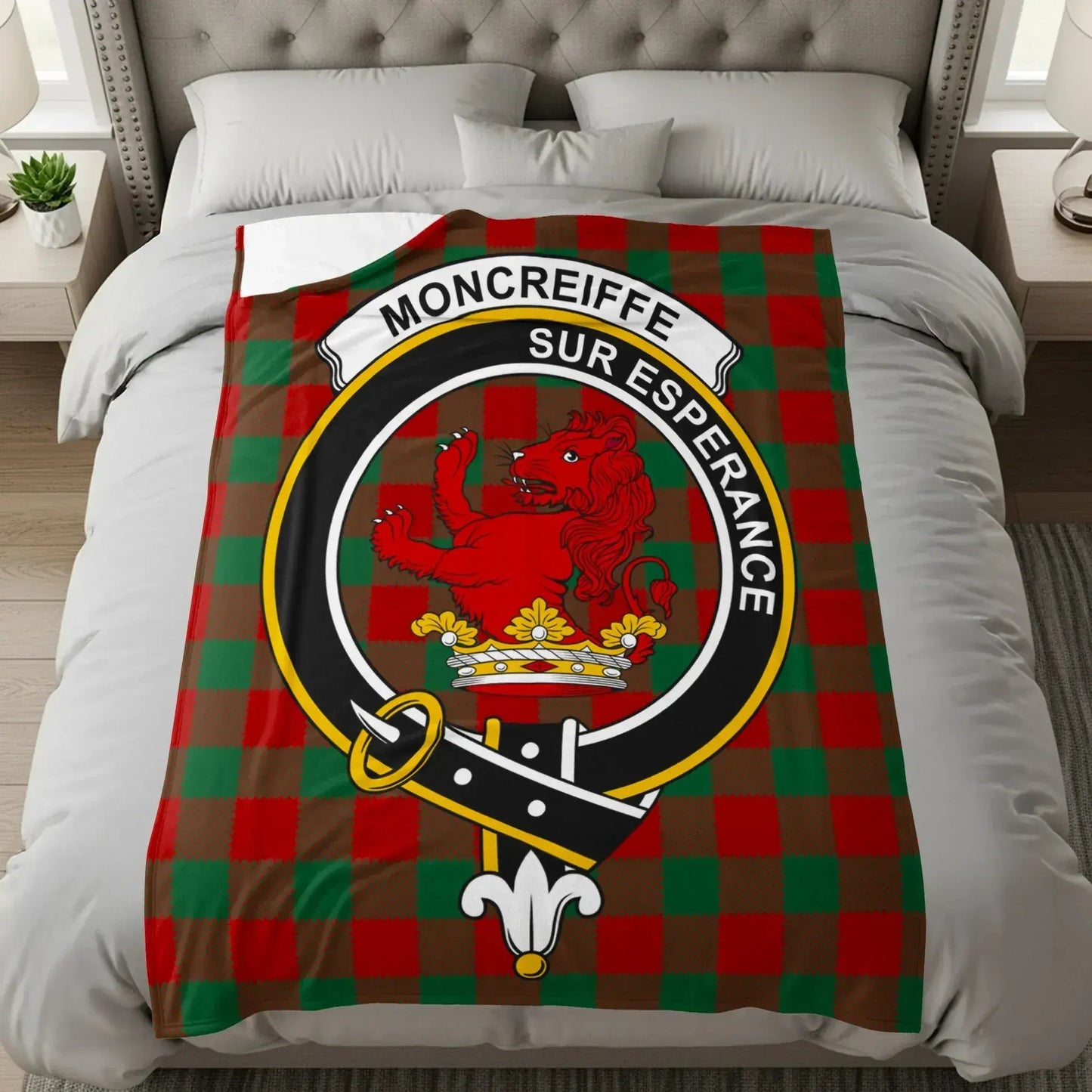 Moncreiffe Sur Esperance Lion Crest Blanket product