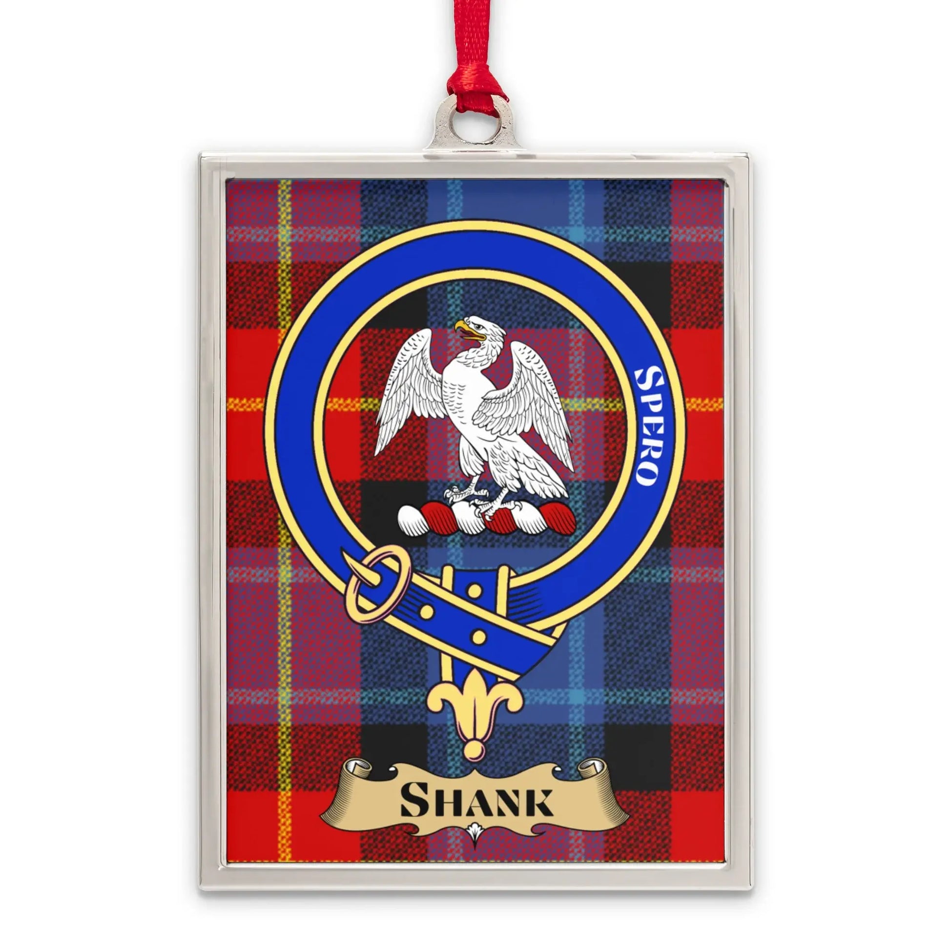 Clan Shank Family Crest Ornament Scottish Heritage product type