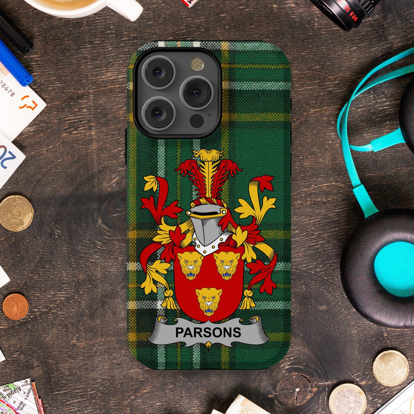 Personalized Coat of Arms Design Phone Case product type