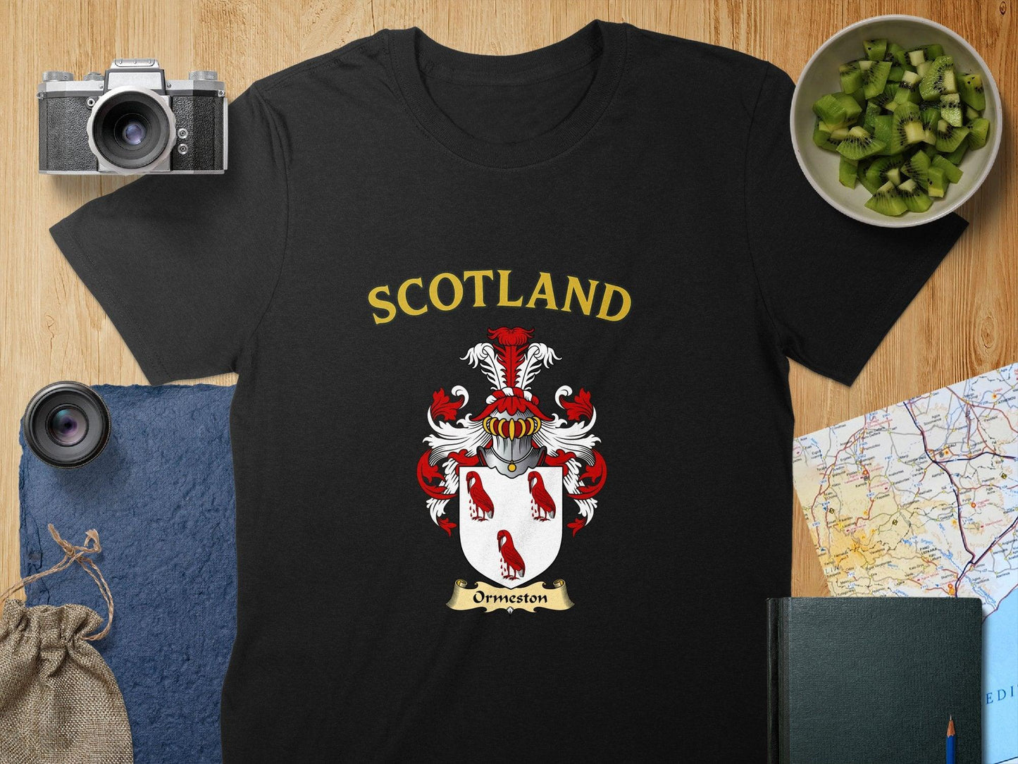 Scotland Ormiston Coat of Arms Emblem T-shirt product