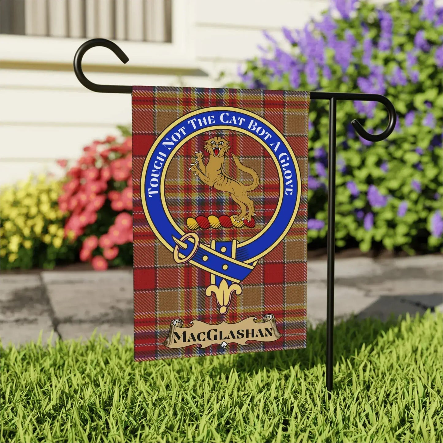 Personalized MacGlashan Crest Garden Flag product
