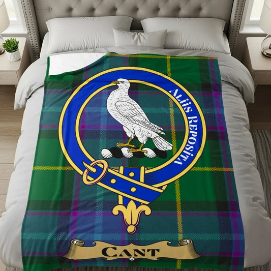 Clan Crest Emblem Fleece Blanket Premium Product