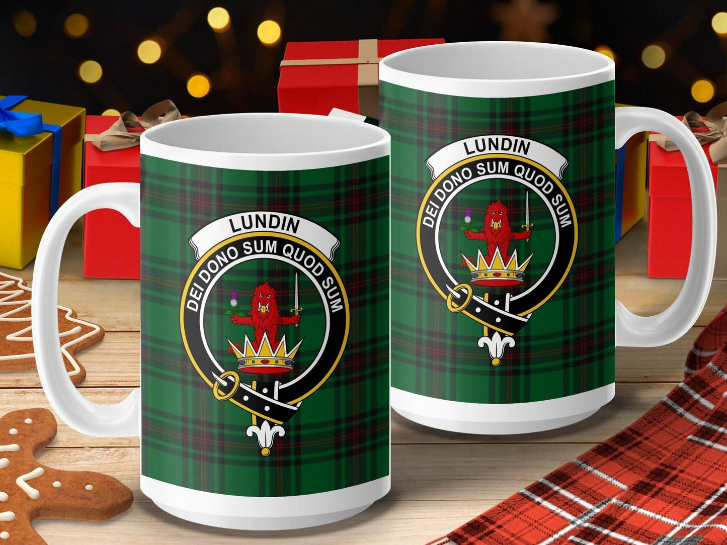 Lundin Deidono Sum Quod Sum Crest Coffee Mug product