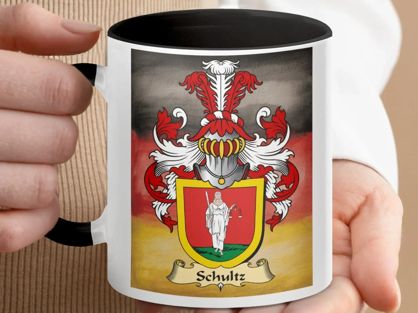 Schultz Crest Design Family History Mug product type