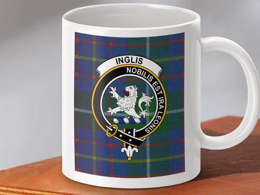 Inglis Nobilis Est Ira Leonis Plaid Mug product