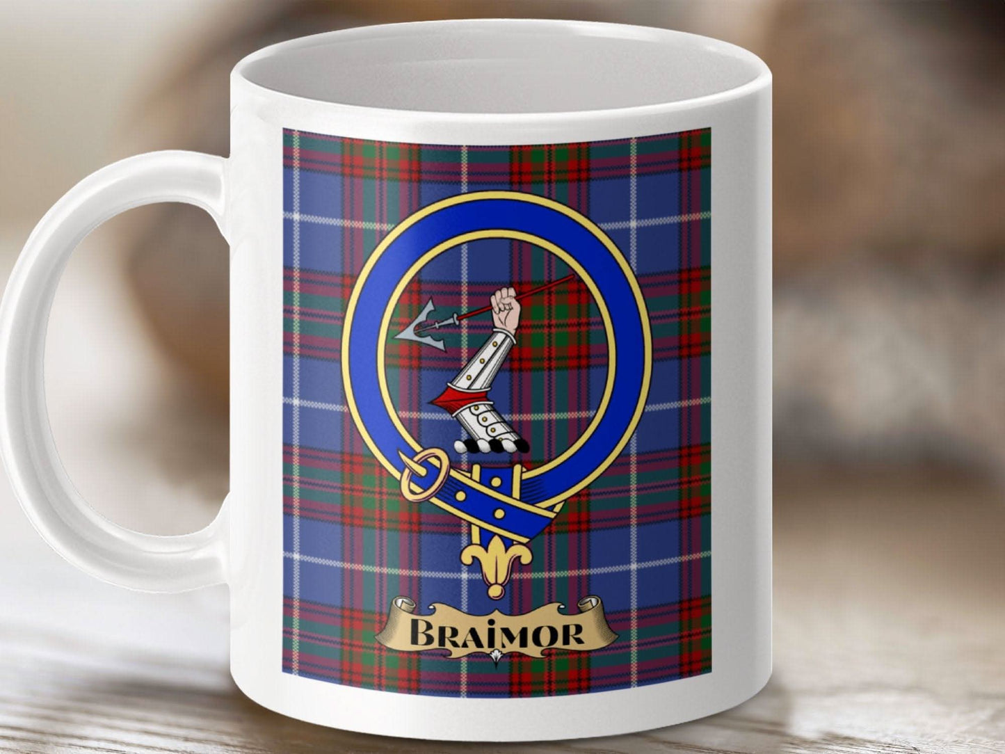 Braimor Tartan Design Coffee Mug product type