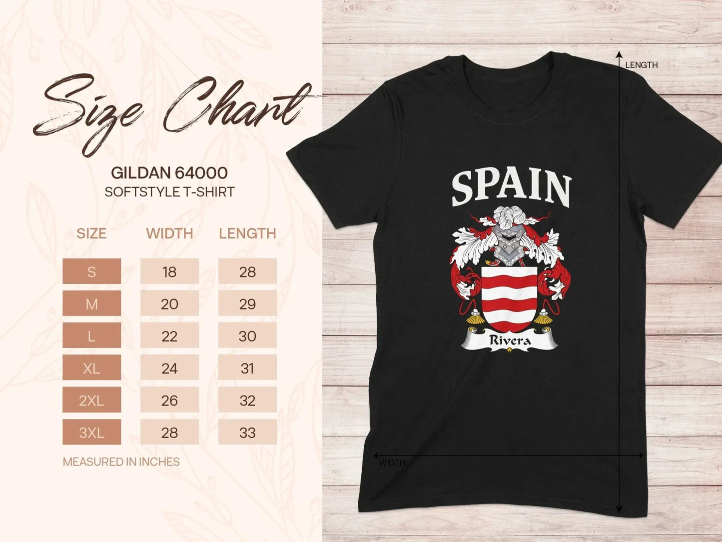 Spain Heraldic Shield Graphic T-Shirt product type