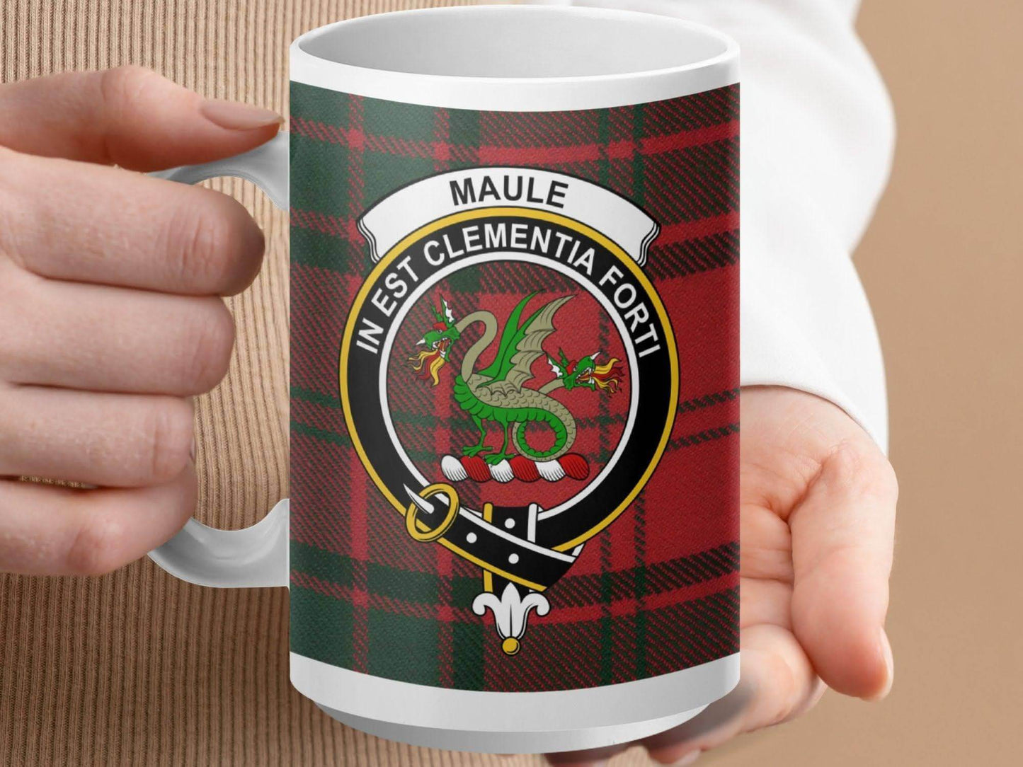 Personalized Scottish Clan Crest Coffee Mug product type