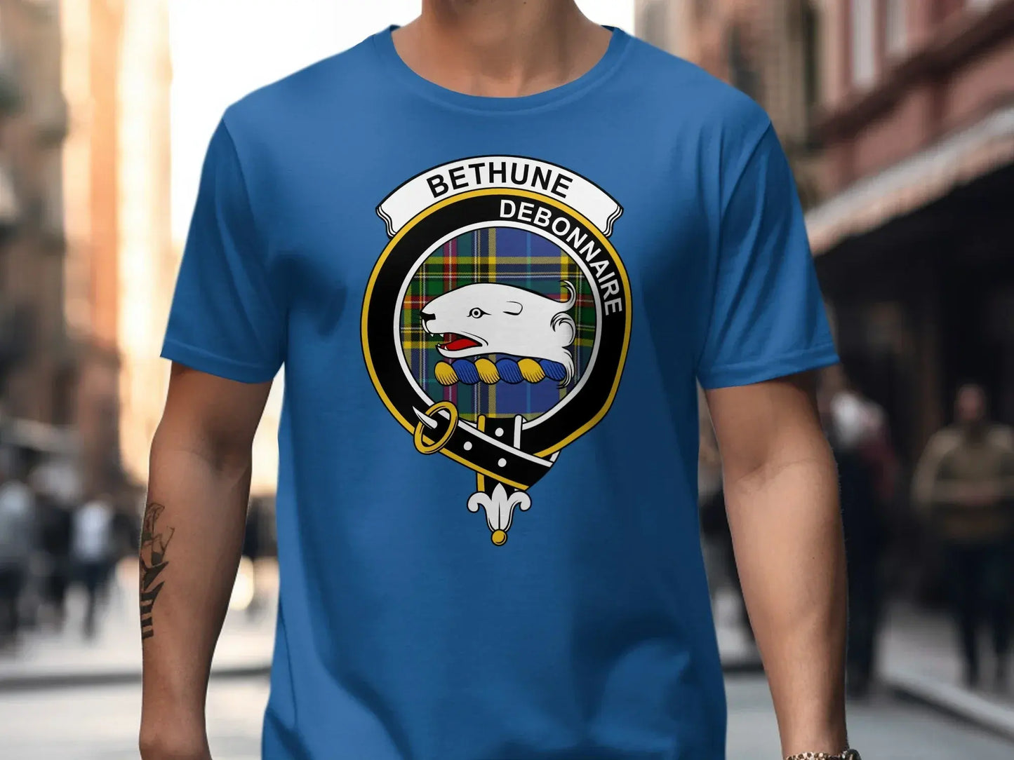 Bethune Debonnaire Clan Crest T-Shirt product type