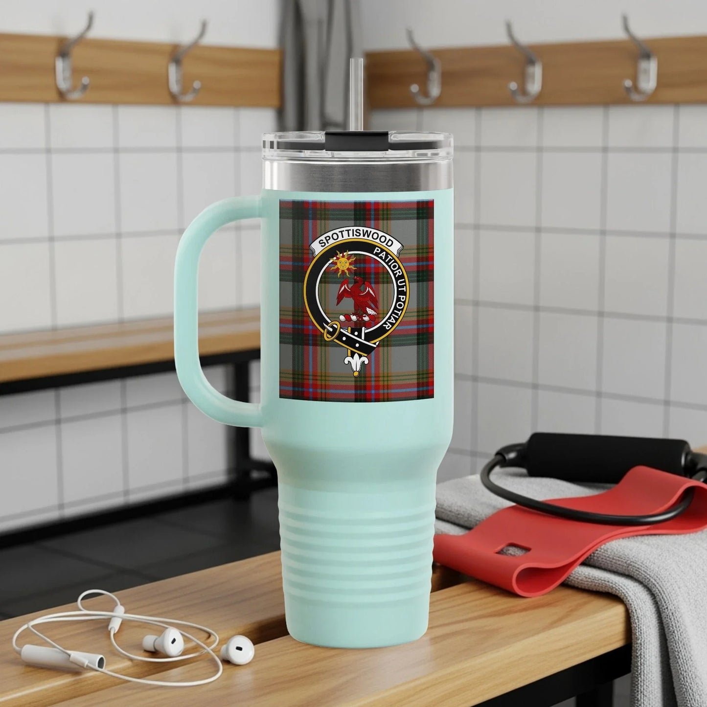 Personalized Spottiswood Family Crest Tumbler product type