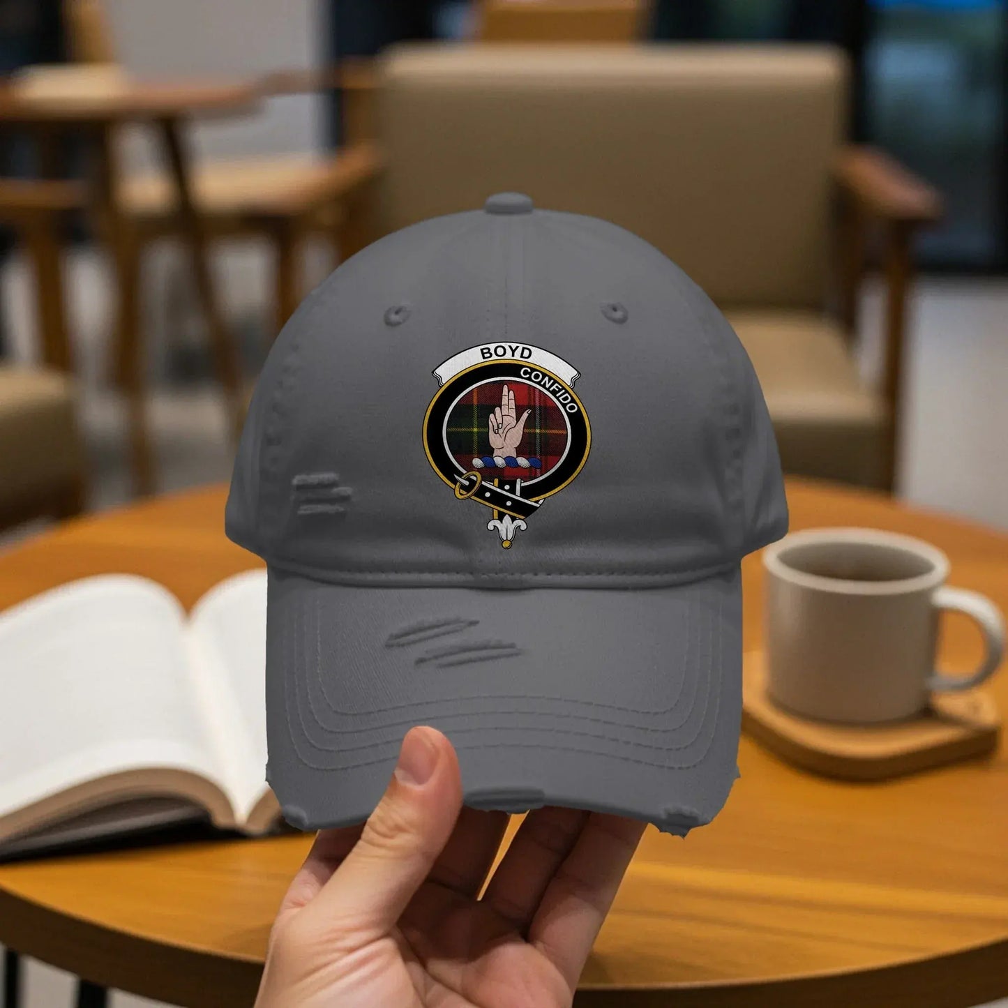 Stylish Dark Gray Boyd Concord Cap product type