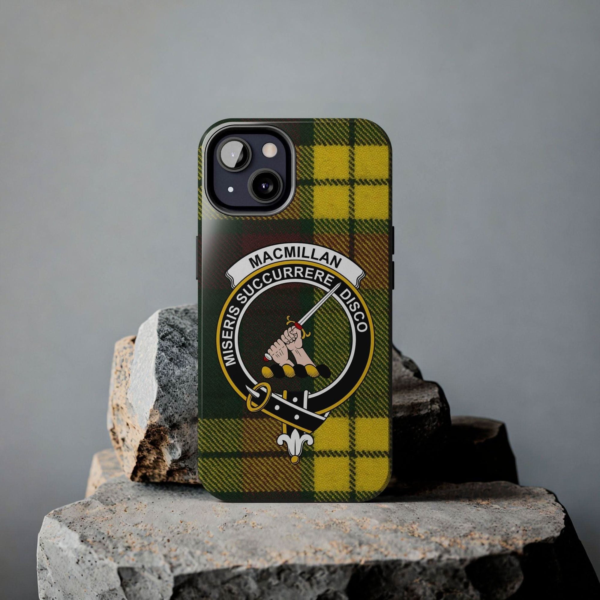 MacMillan Clan Scottish Tartan Cell Phone Case - Celtic Ancestry Gifts
