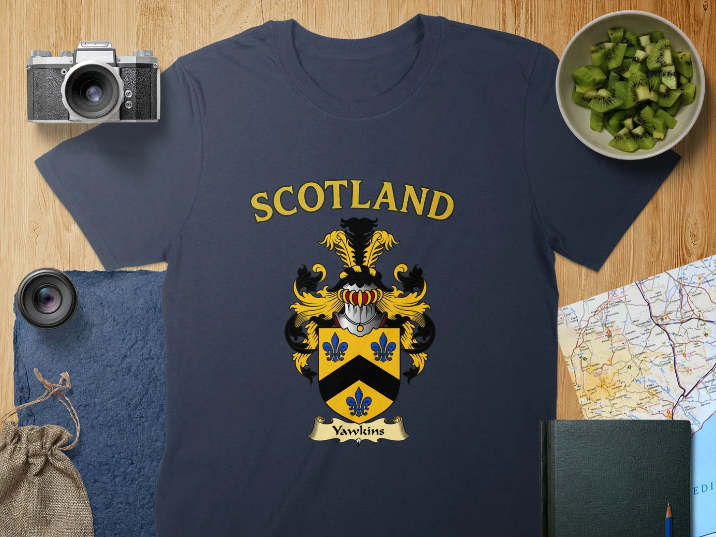 Stylish Scotland Coat of Arms Design T-shirt product