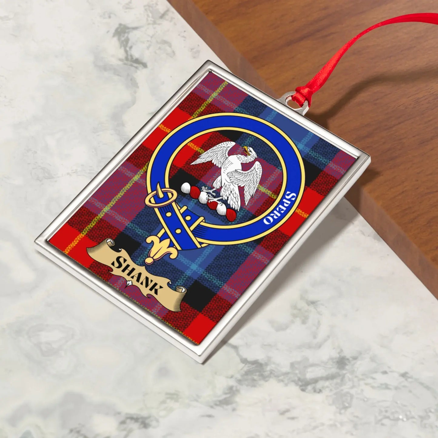 Clan Shank Scottish Crest Tartan Plaid Holiday product