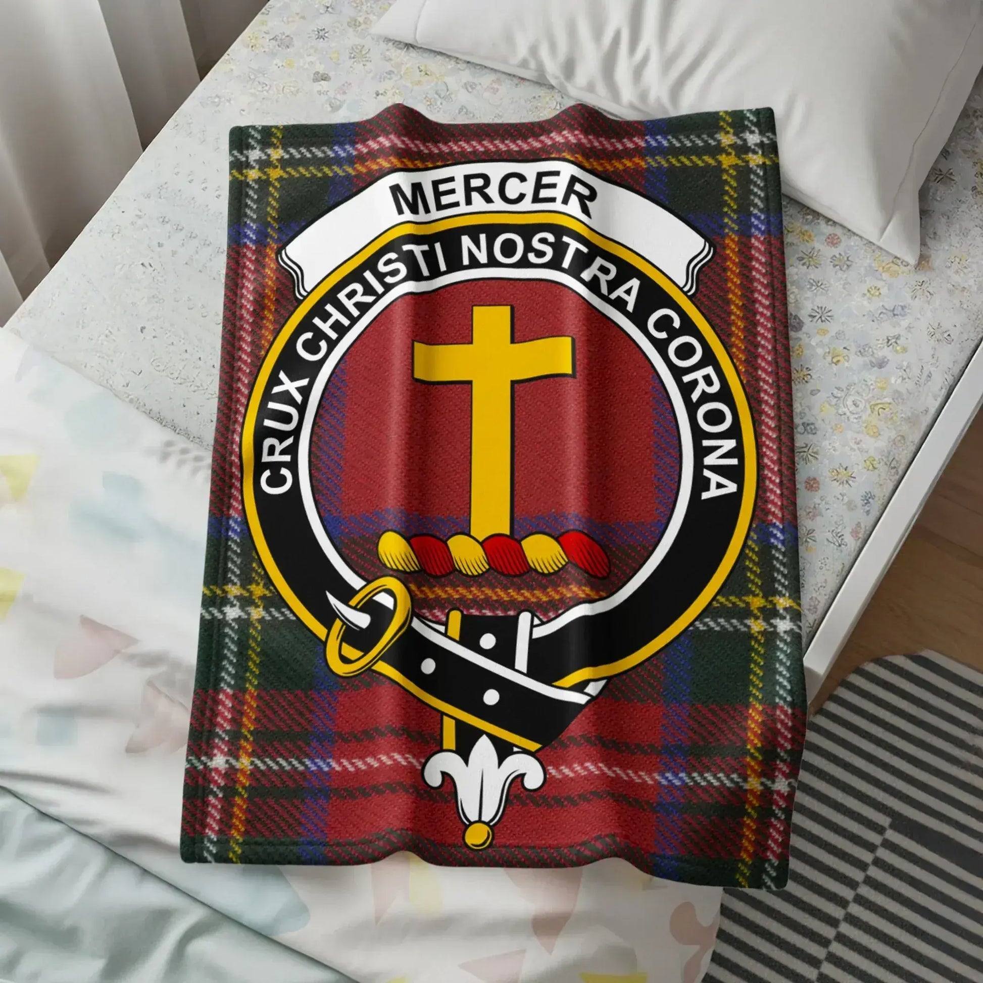 Mercer Crux Christi Nostra Corona Blanket product