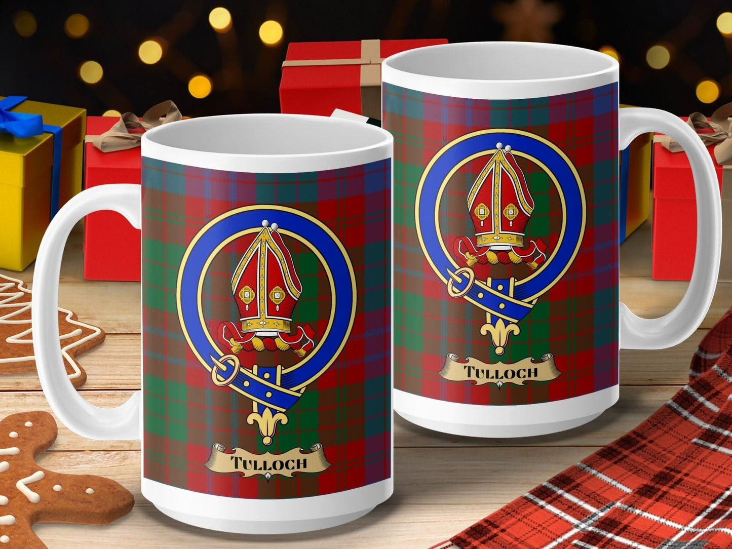 Colorful Scottish Clan Crest Tulloch Mug product