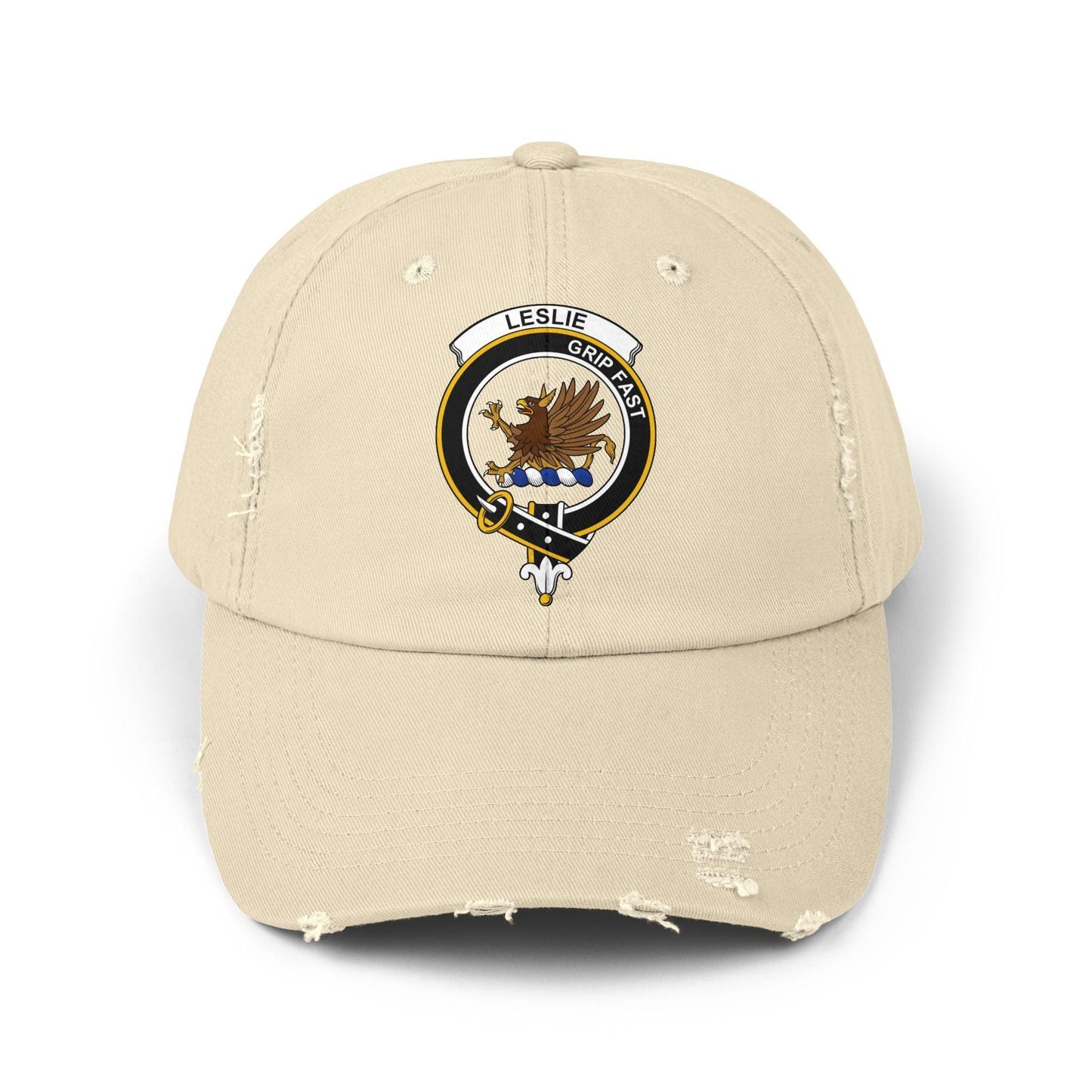 Leslie Clan Crest Scottish Baseball Cap