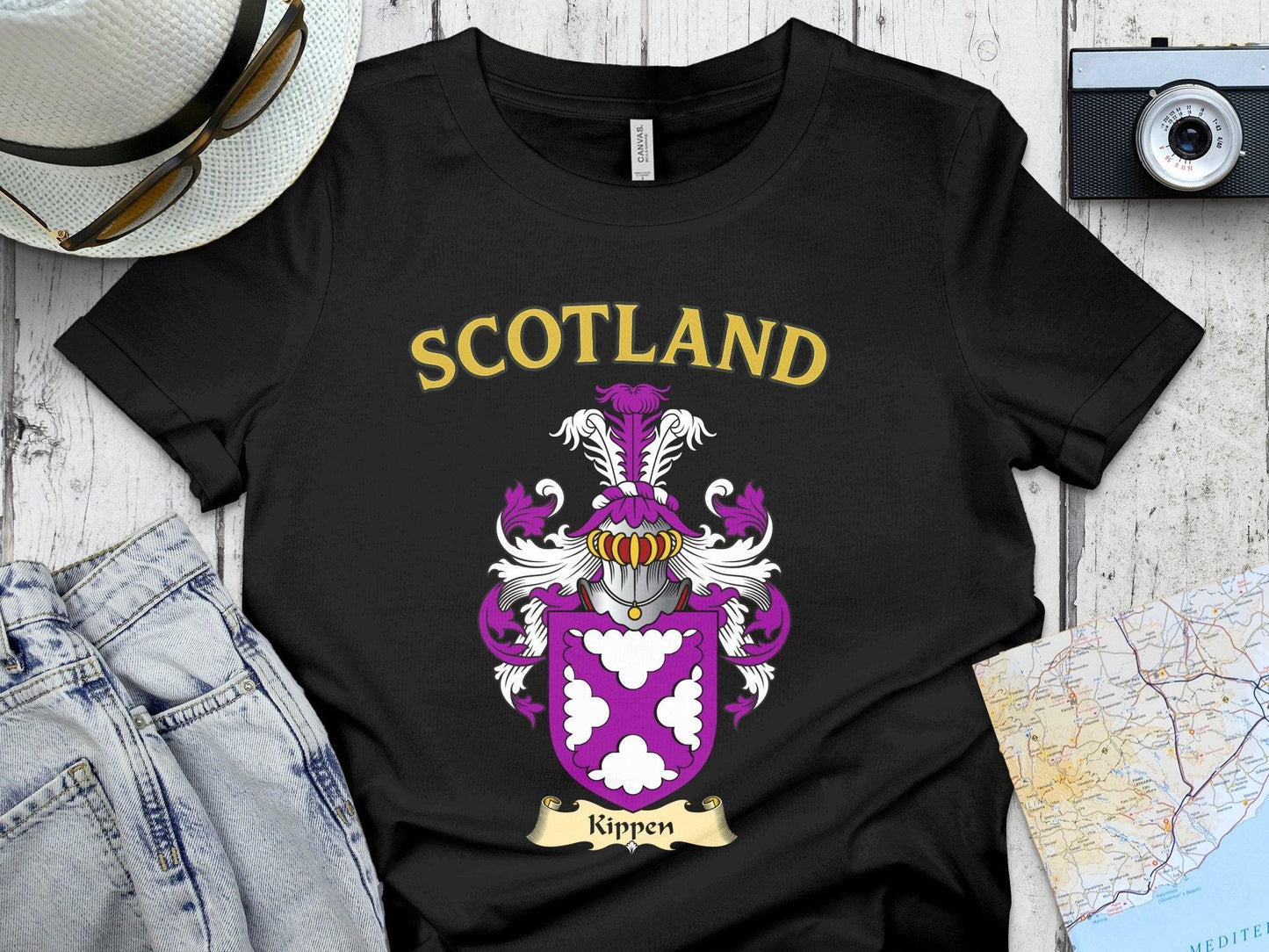 Scotland Kippen Heritage Crest T-Shirt product type