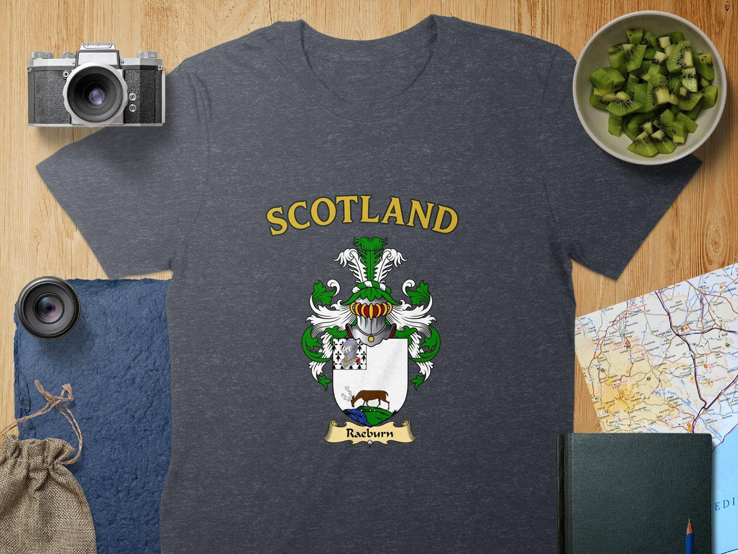 Scotland Family Crest Radburn Souvenir T-Shirt product type