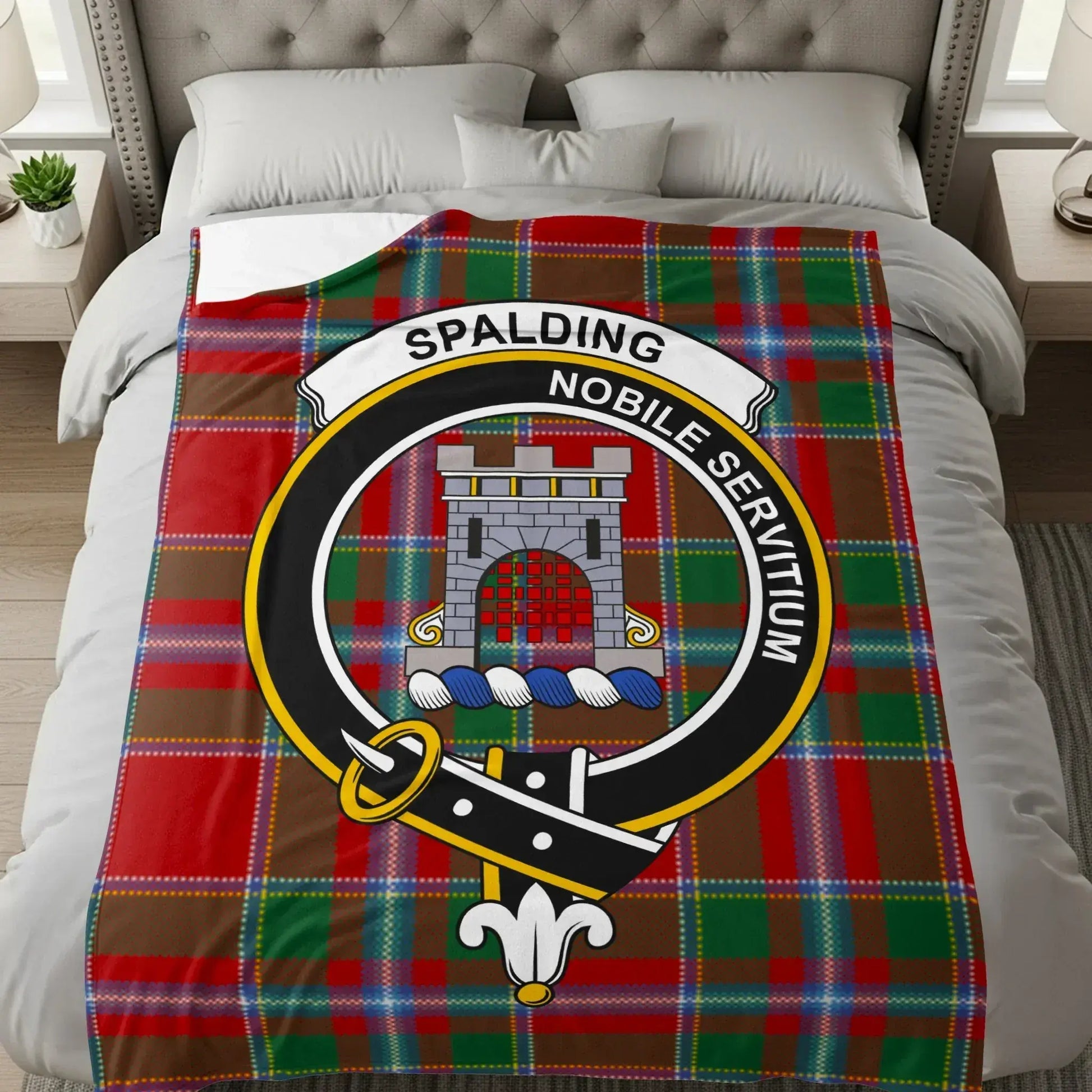 Spalding NOBILE SERVITIUM Tartan Blanket product