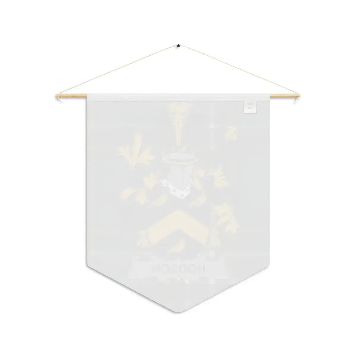 Hudson Family Crest Coat of Arms Wall Banner product
