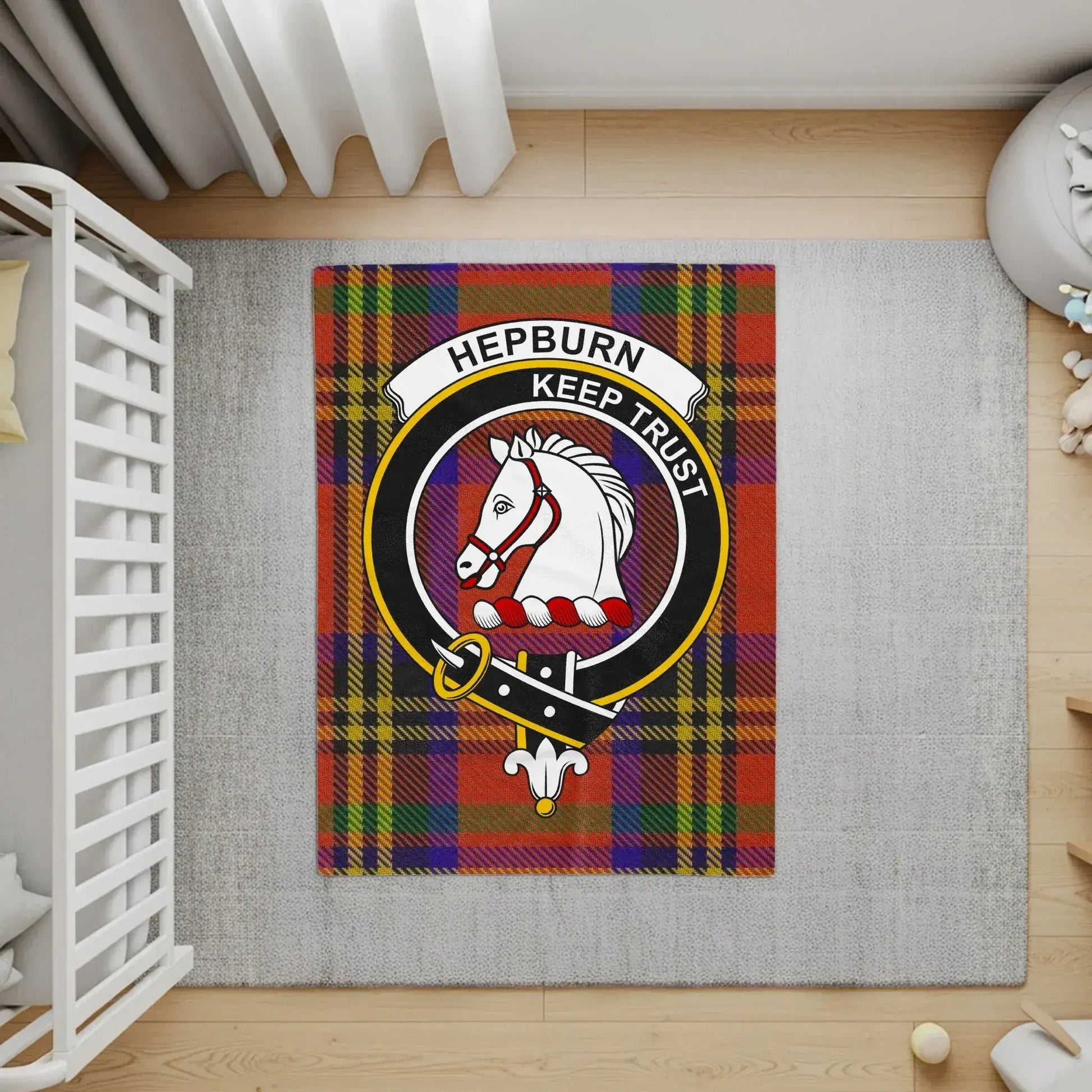 Hepburn Keep Trust Plaid Design Rug product