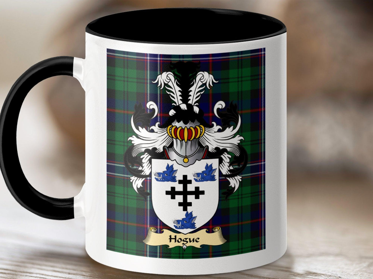 Hosue Clan Surname Coat Of Arms Scottish Mug - Celtic Ancestry Gifts