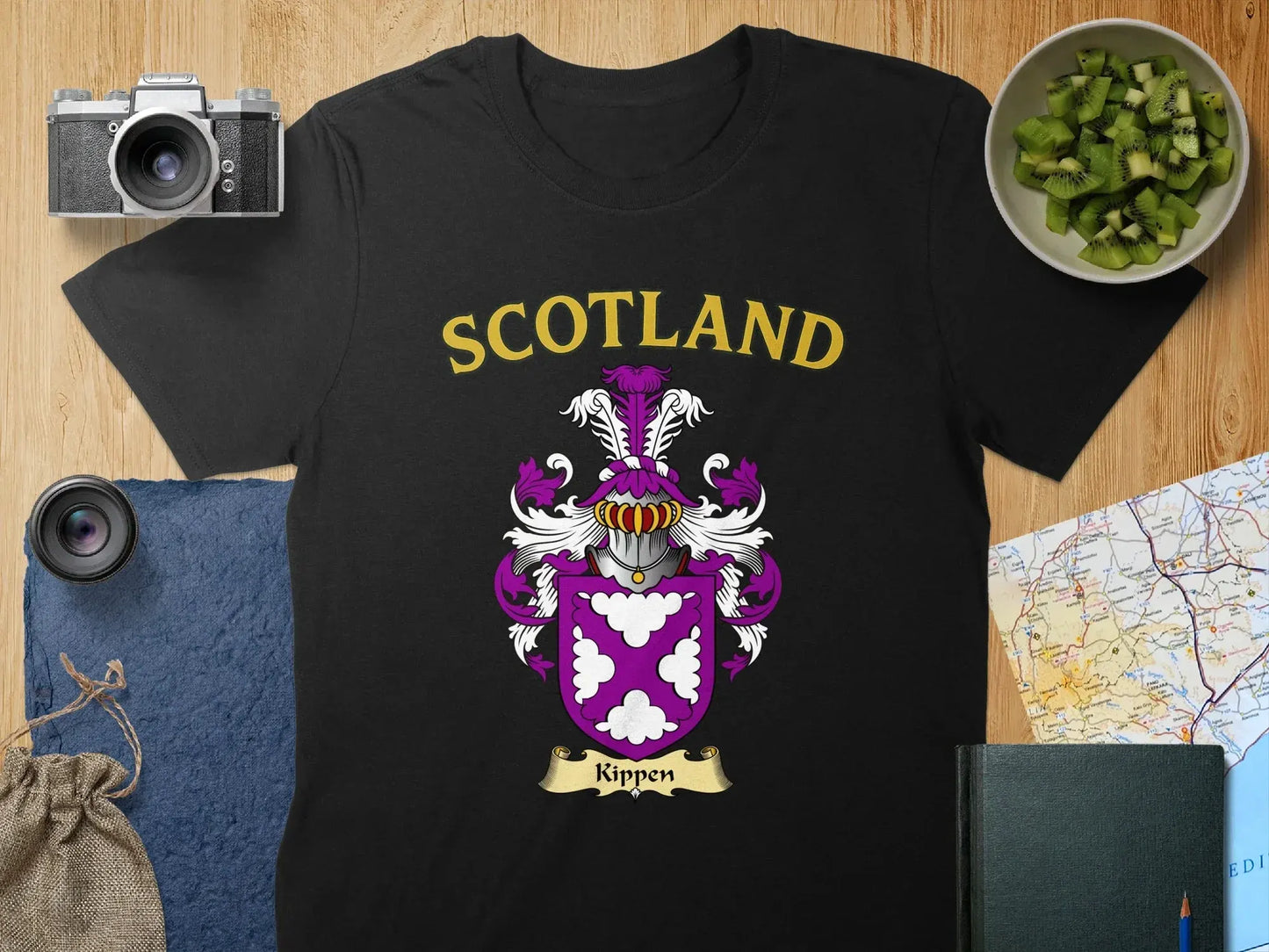 Scotland Family Crest Featuring Kirpen Embroidered product type