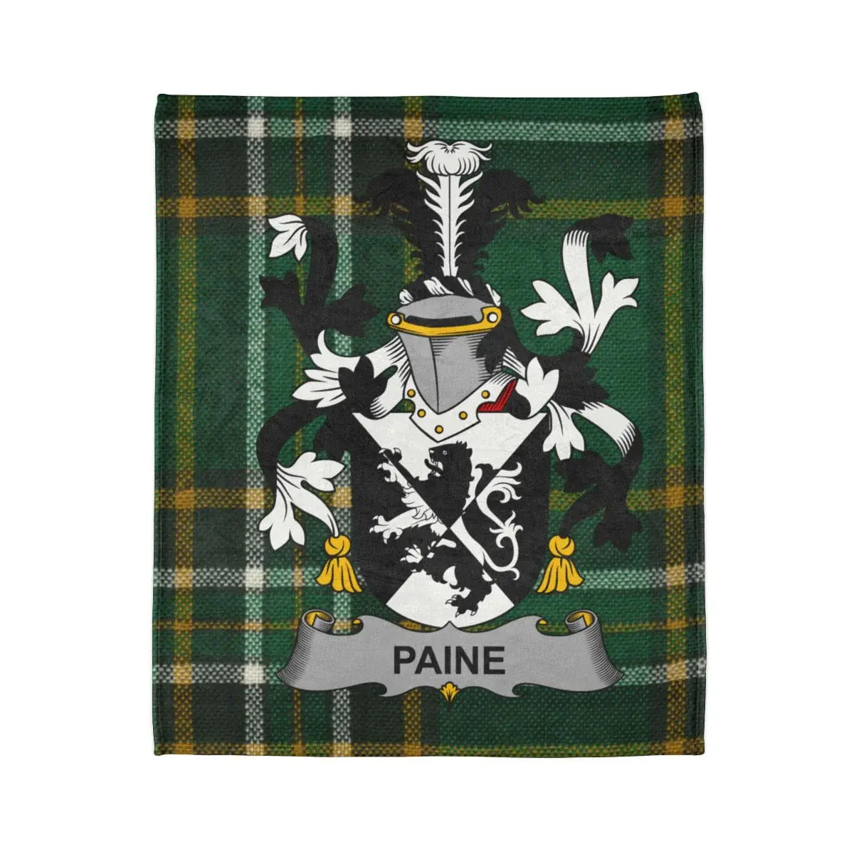 Paine Tartan Plaid Celtic Heritage Blanket product